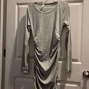 Grey boutique dress